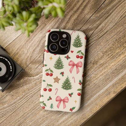 Iphone Case Cherry Christmas