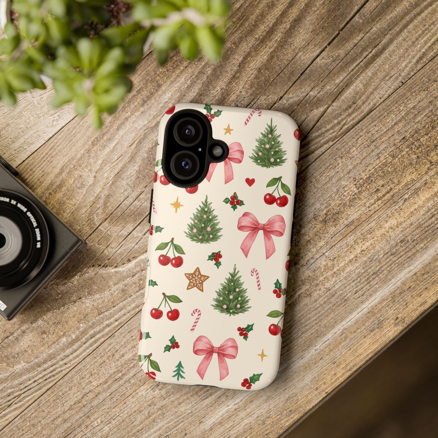 Iphone Case Cherry Christmas