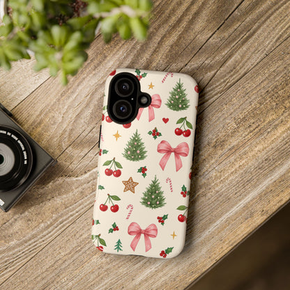 Iphone Case Cherry Christmas