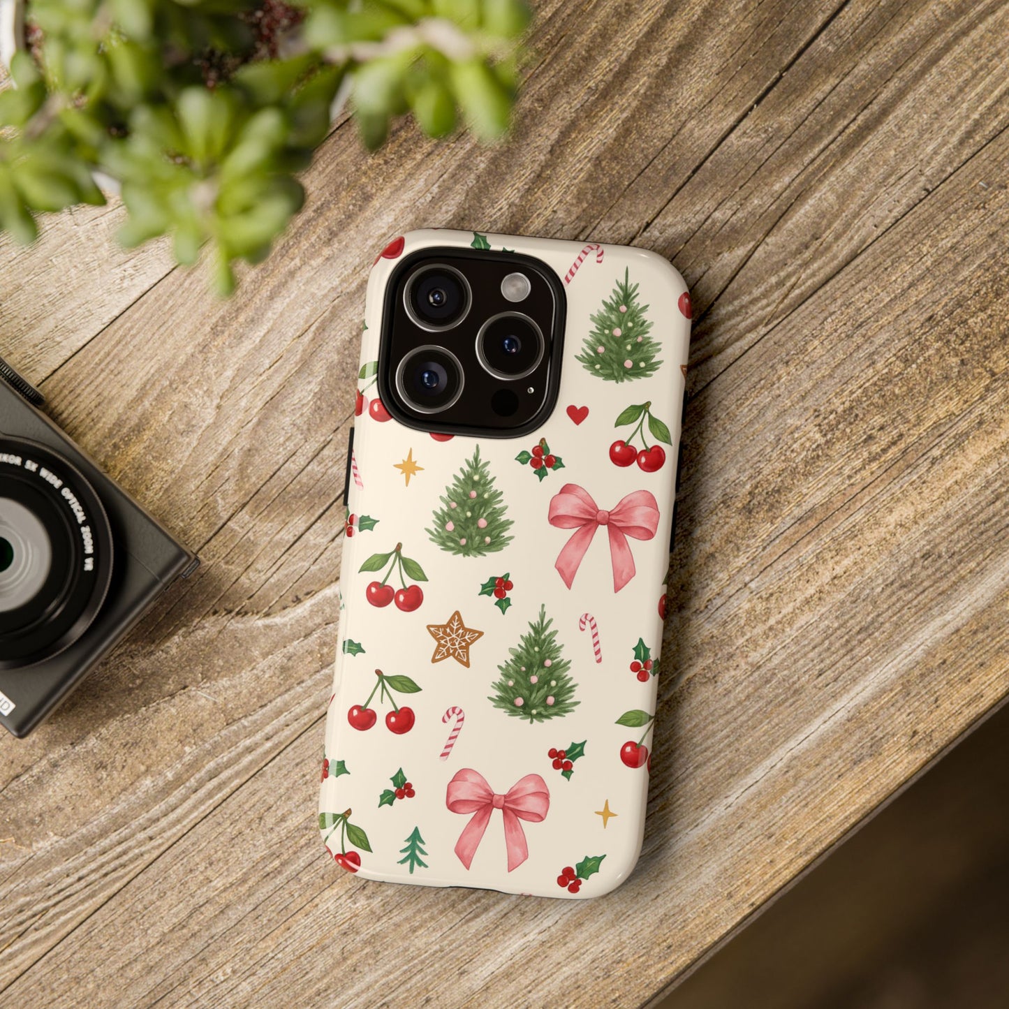 Iphone Case Cherry Christmas