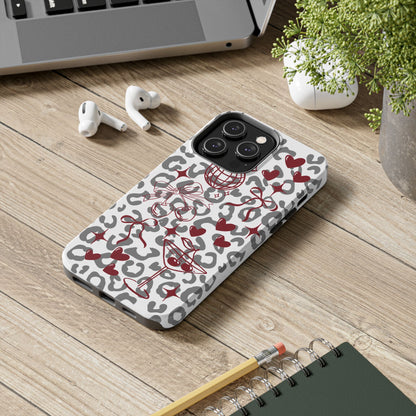 Iphone Case Cherry Leopard