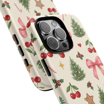 Iphone Case Cherry Christmas