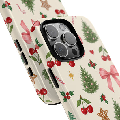 Iphone Case Cherry Christmas