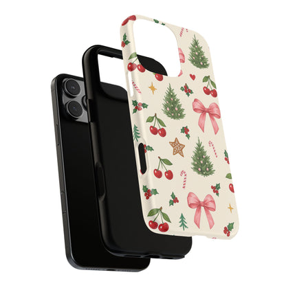 Iphone Case Cherry Christmas
