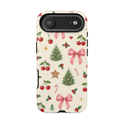 Iphone Case Cherry Christmas