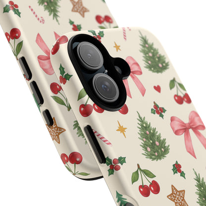 Iphone Case Cherry Christmas
