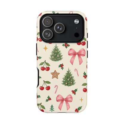 Iphone Case Cherry Christmas