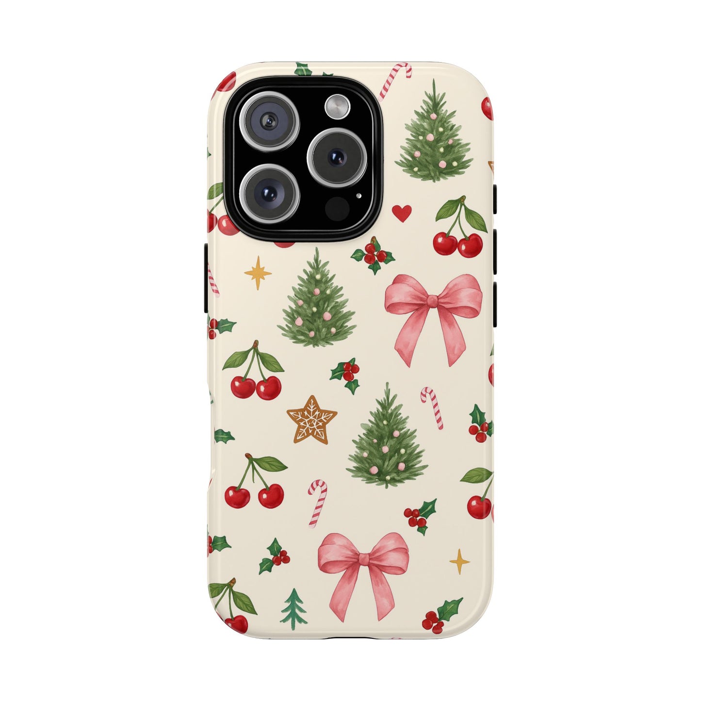 Iphone Case Cherry Christmas