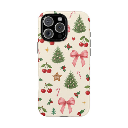 Iphone Case Cherry Christmas