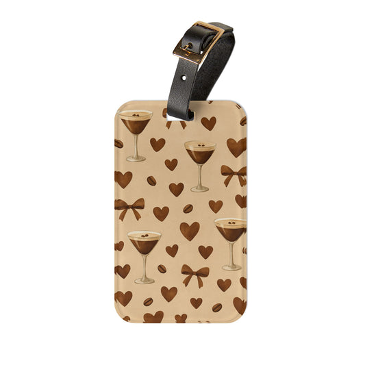Espresso Martini Lover Luggage Tag