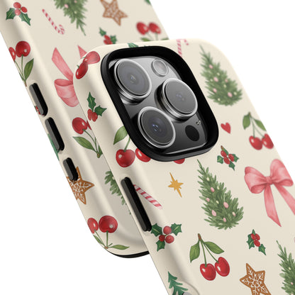 Iphone Case Cherry Christmas