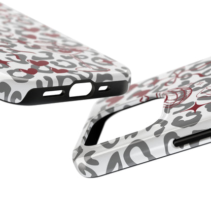 Iphone Case Cherry Leopard