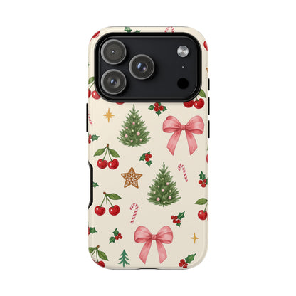 Iphone Case Cherry Christmas