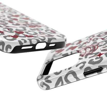 Iphone Case Cherry Leopard